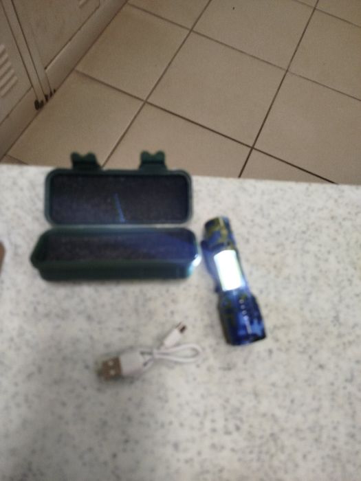Фонарик с зарядкой USB