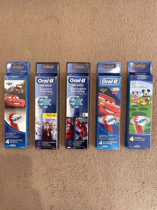 Оригінальні насадки з Німеччини Cross Action White Oral-B Braun