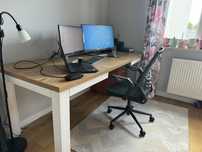 Stol rozkladany dąb lancelot 140x85