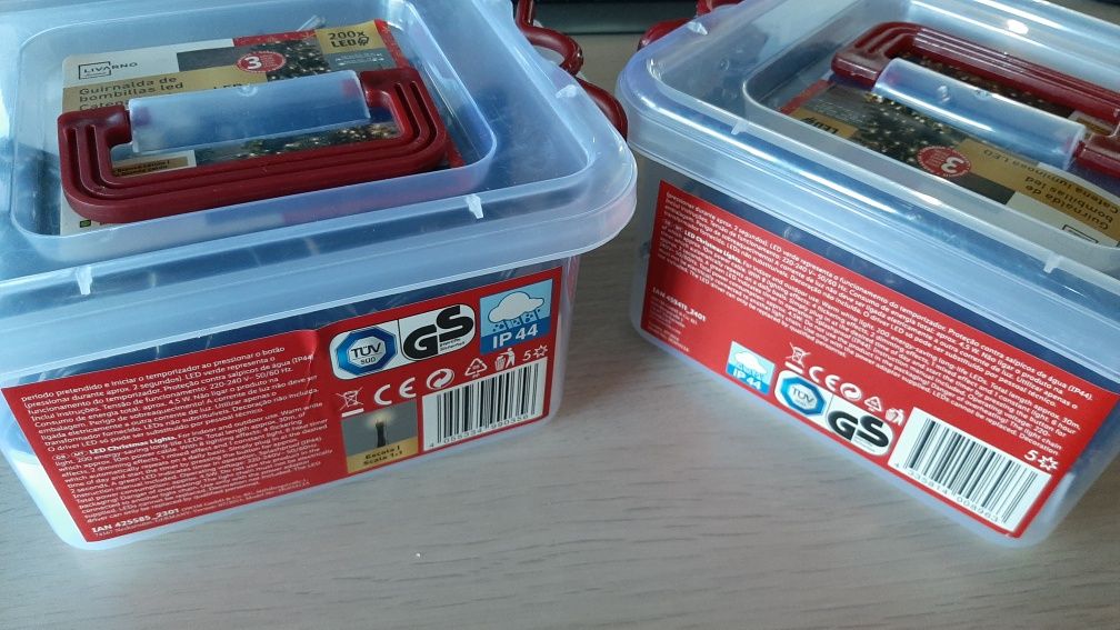 Vendo luzes decorativas LED do Lidl novas