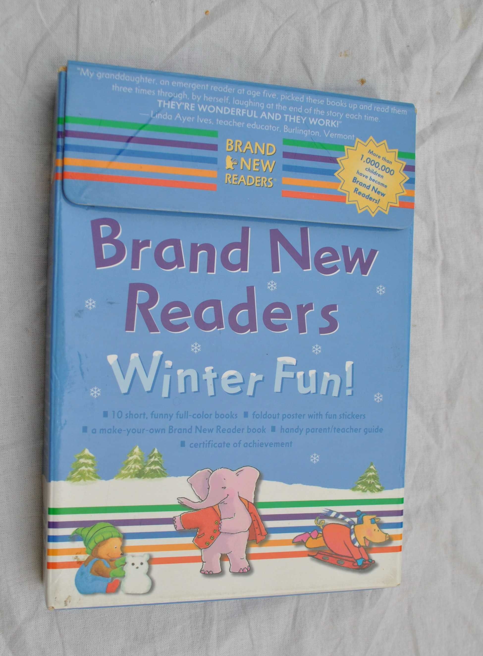 Brand New Readers - Winter Fun! - książeczki do nauki angielskiego