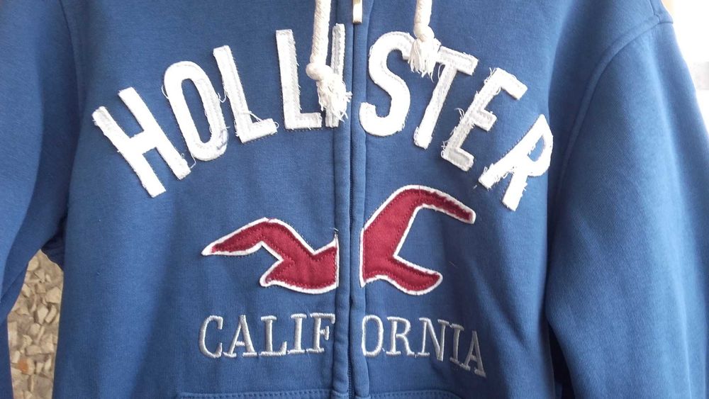 Kurtka, bluza Hollister roz S z kapturem