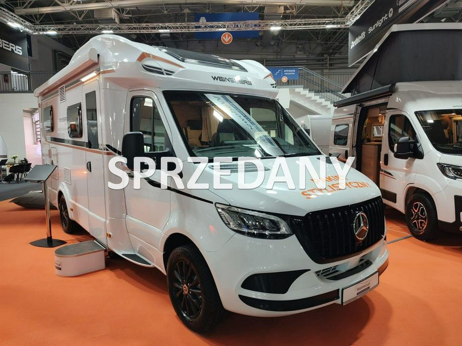 Weinsberg CaraCompact Suite MB 640 MEG EDITION PEPPER  Od ręki - Półintegra na podwoziu Mercedesa z automatem! KRAKÓW!