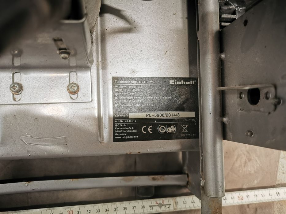 pilarka stołowa Einhell TH-TS 820