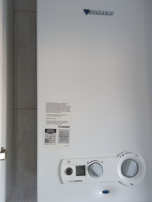 Esquentador como novo inteligente  Junkers