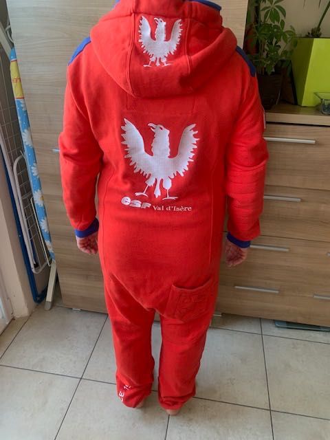 Kombinezon narciarski JUMPSUIT Peace Clothing S Du ski Francais UNIKAT