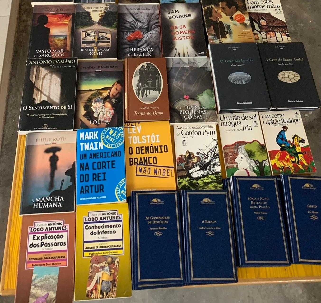 Livros de grandes autores desde 2€ (em ótimo estado)
