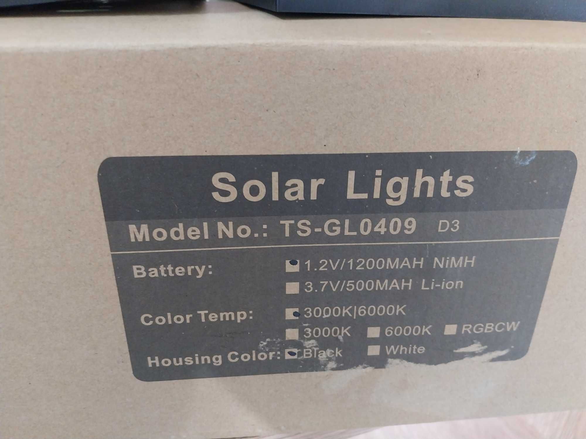 Lampy solarne T-SUN na słupki
