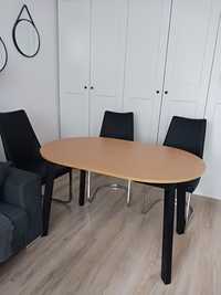 Okrągły stół i 3 krzesła