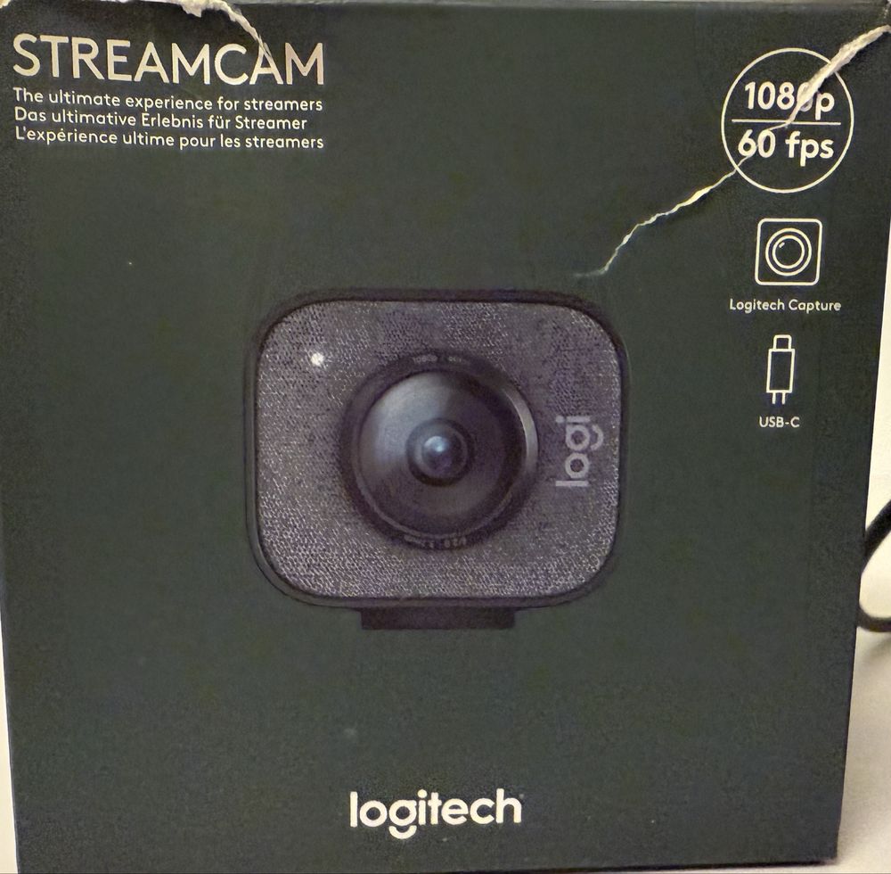 Kamera LOGITECH StreamCam USB-A - 1080p Grafitowy NEW