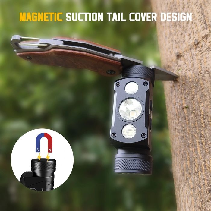 Lanterna potente NOVA - Wurkkos HD50 - 4.000 lúmens