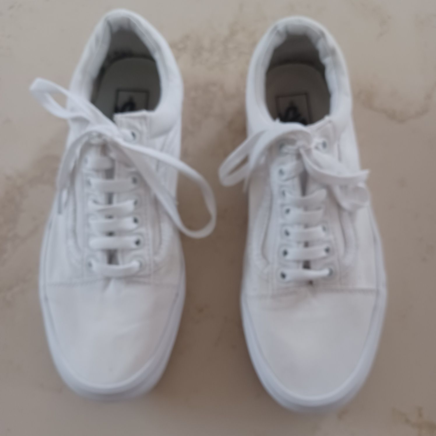 Trampki VANS OLD SKOOL oryginalne białe 40,5/26 cm