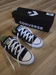 Converse czarne niskie 36