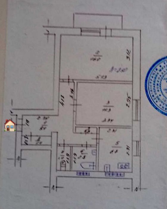 Продам 2 кімнатну квартиру в центрі м.Кременчука