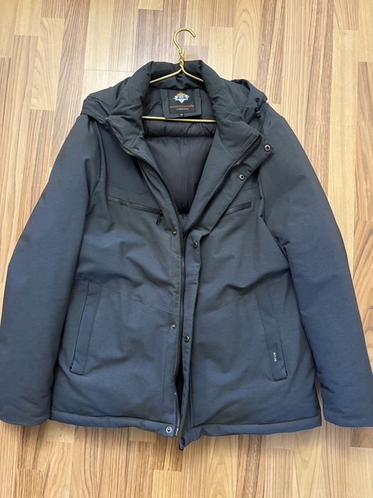 Куртка зимова човіча 56 розмір сіра