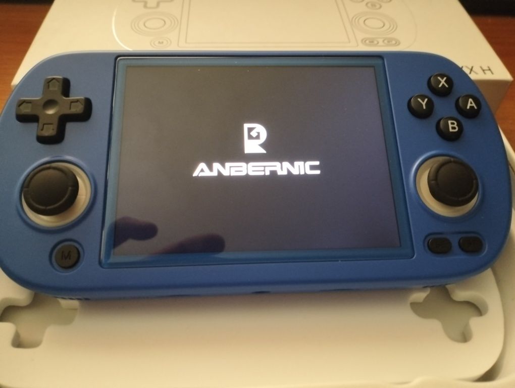 Consola Anbernic RG40XX H MicroSD 64gb Azul Novo