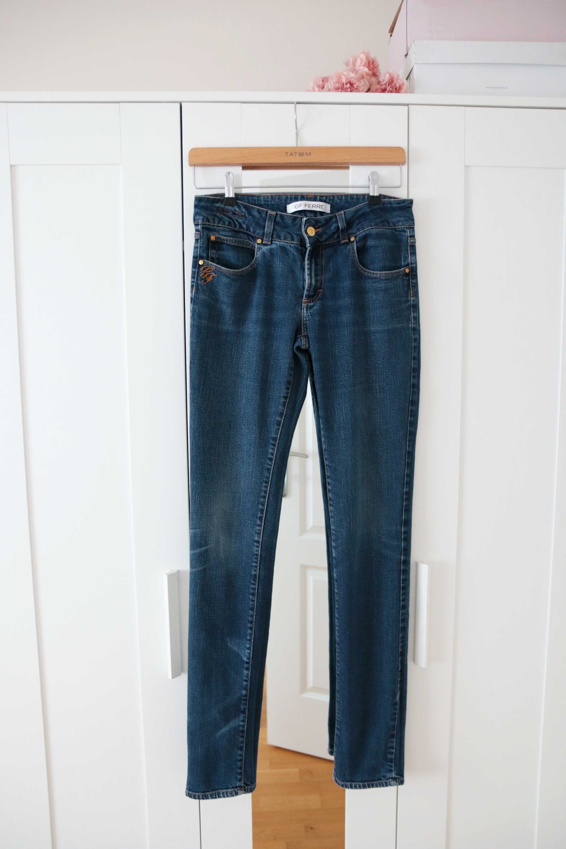 Jeansy vintage Gianfranco Ferre GF FERRE 28 M slim y2k levi's retro