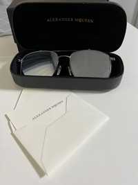 Джеркальні сонцезахисні окуляри Alexander Mqueen AMO124SK унісекс