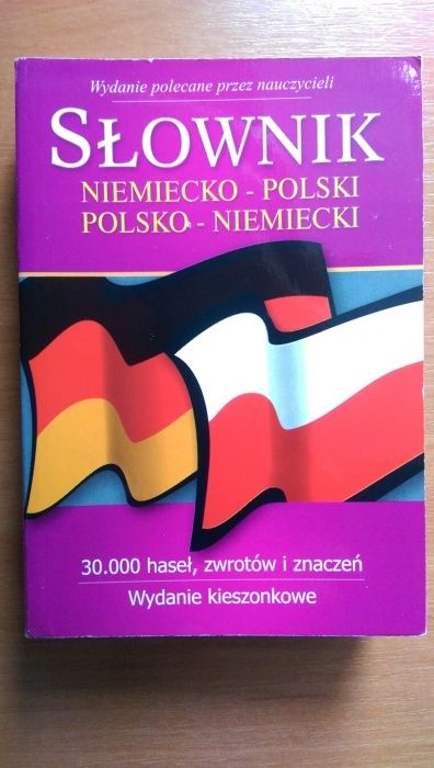 Słownik polsko-niemiecki (niem-pol) 30tys haseł, gramatyka, rozmówki
