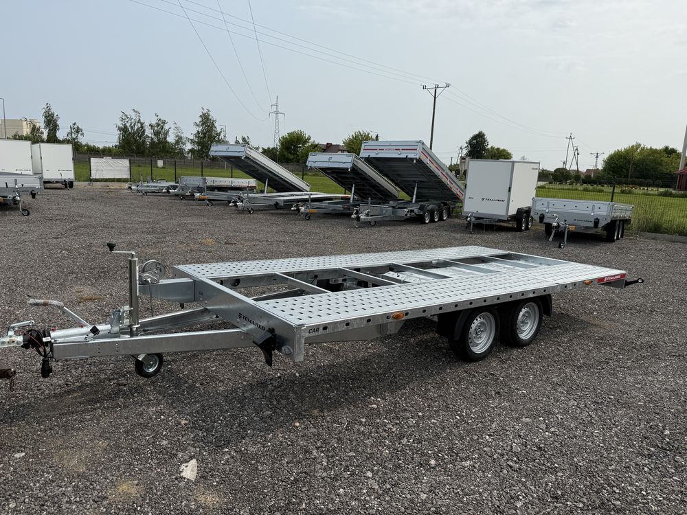 Laweta dwuosiowa 452x205 TEMARED CAR DECK 4520 S DMC:2.7T NOWY MODEL!