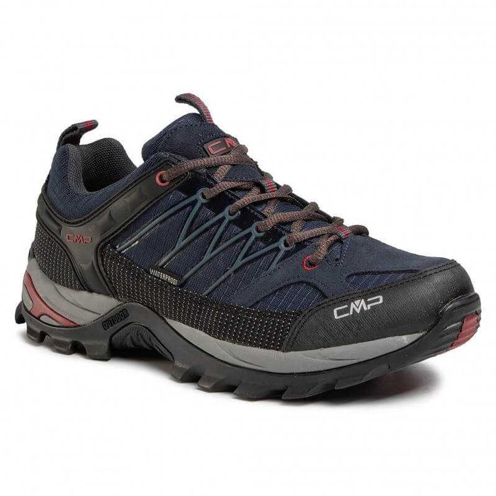 Męskie Trekingowe Buty CMP Rigel Low Kolor Asphalt/Syrah rozmiar 43