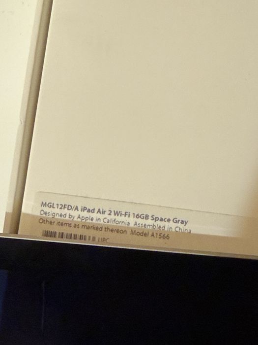 iPad Air 2 16GB 2RAM