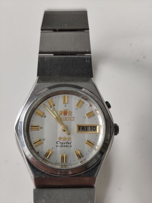 Zegarek mechaniczny automatyczny Orient Crystal 21 kamienia