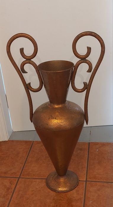 Jarrão vintage de bronze/cobre