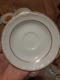 Talerzyk spodek porcelana Bogucice