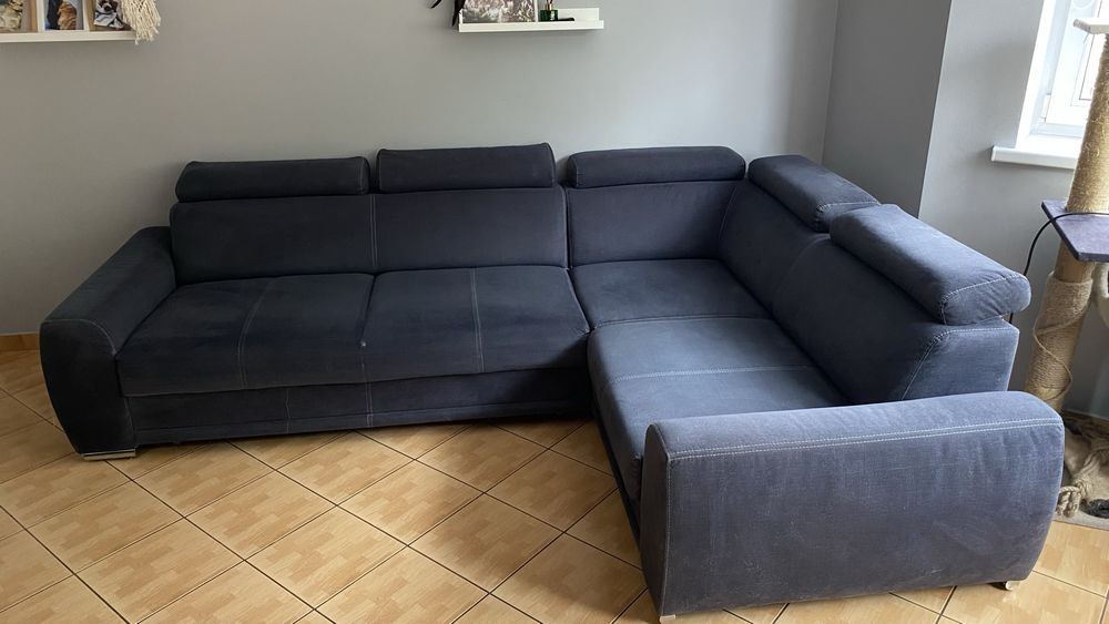Narożnik z funkcją spania
