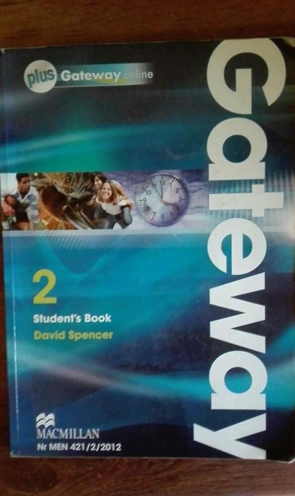 Gateway 2, 3 student’s book workbook