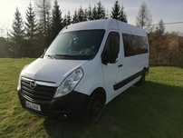 Opel Movano Bus 9 osób jak master vivaro trafic klima EW ZAMIANA NA TANSZY