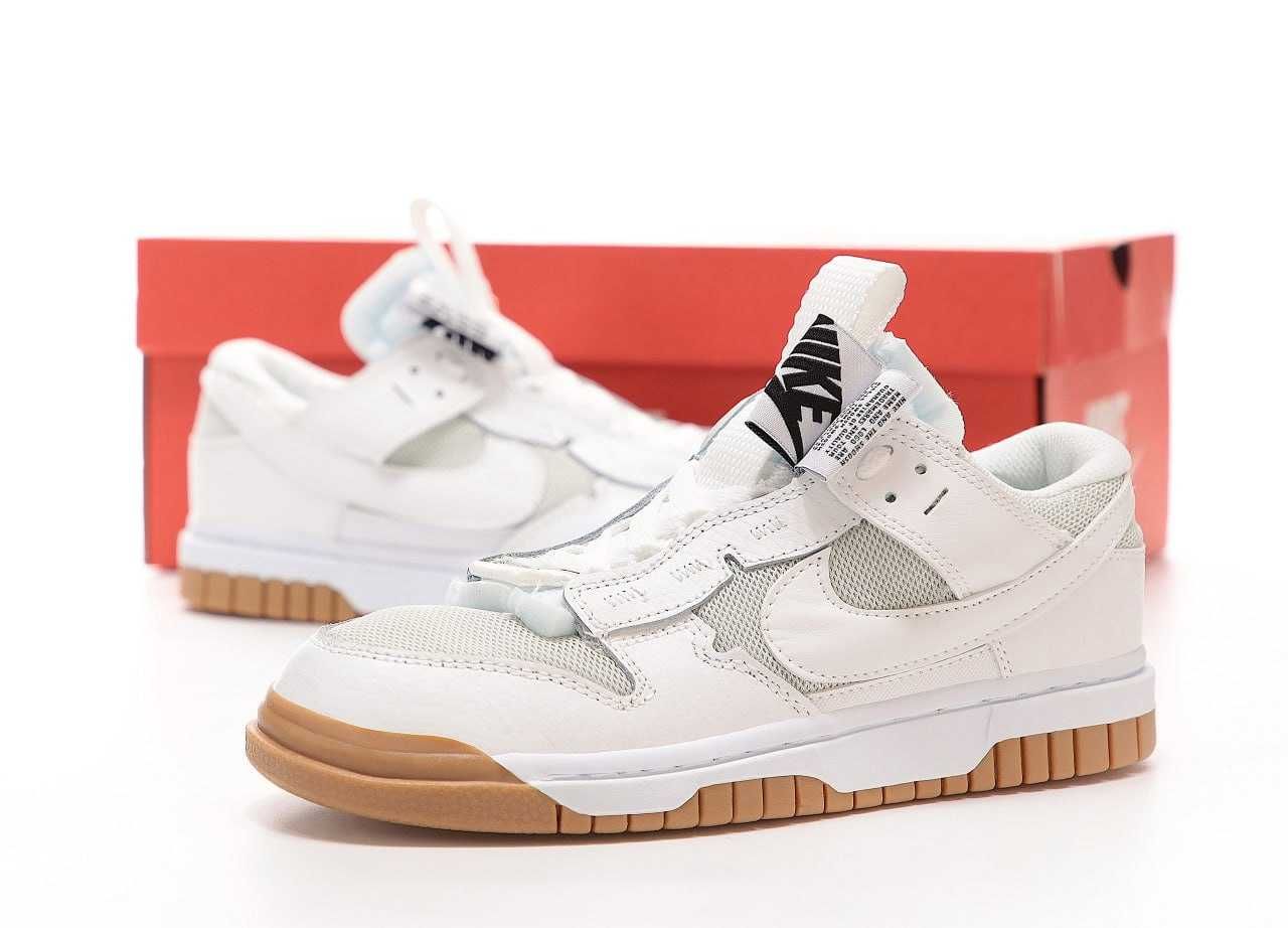 Кроссовки Nike Air Dunk Jumbo White 36-45 Новинка Весны 2024! Топ