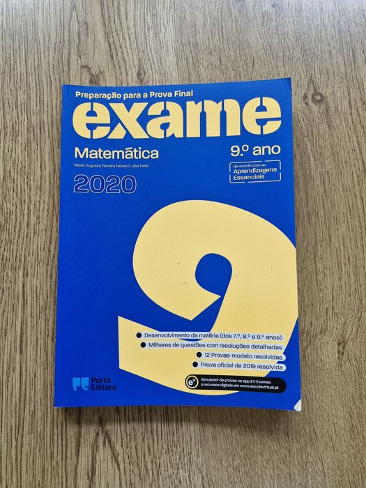Preparação para exame de matemática do 9° ano