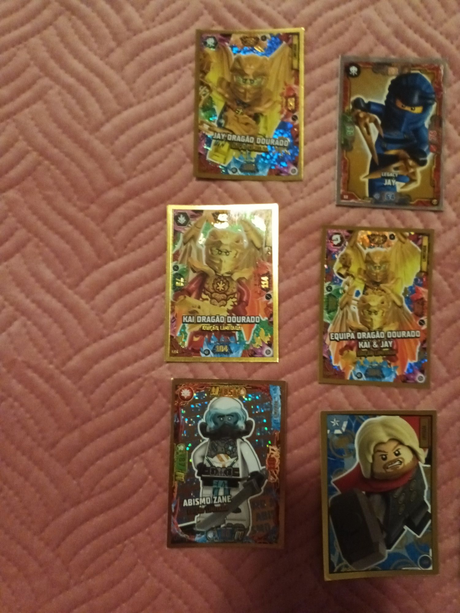 Cartas lego Ninjago