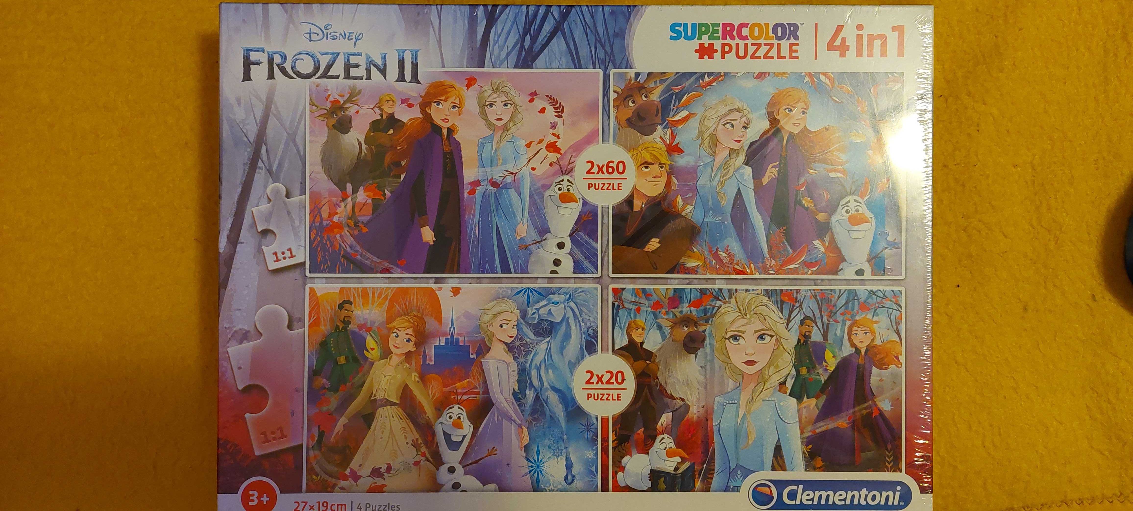 Clementoni  Frozen II Puzzle 4w1