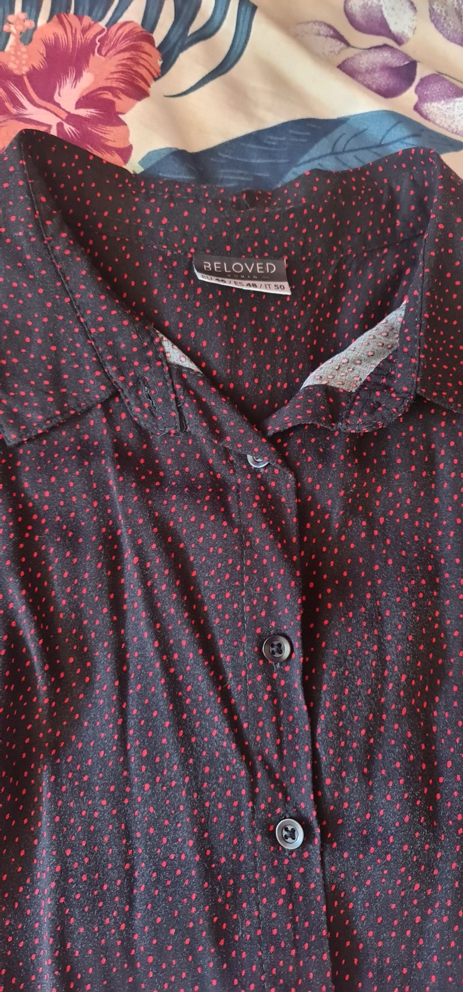 Bluzka koszula w kropeczki Pepco r. XL/XXL