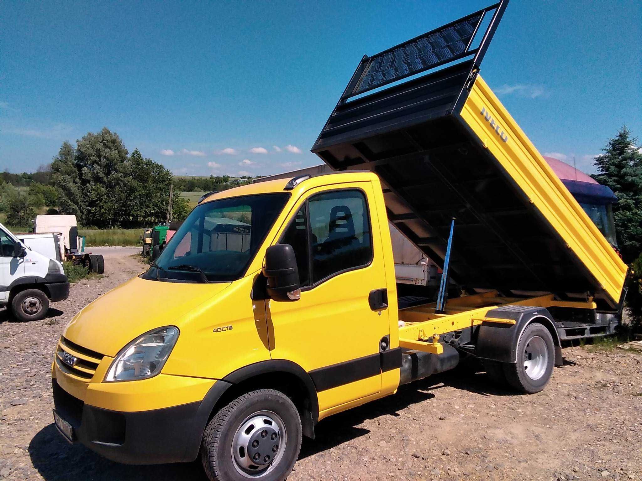 Nowa Zabudowa Wywrotka 3 Str Iveco Daily Renault Mascott Mercedes Ford