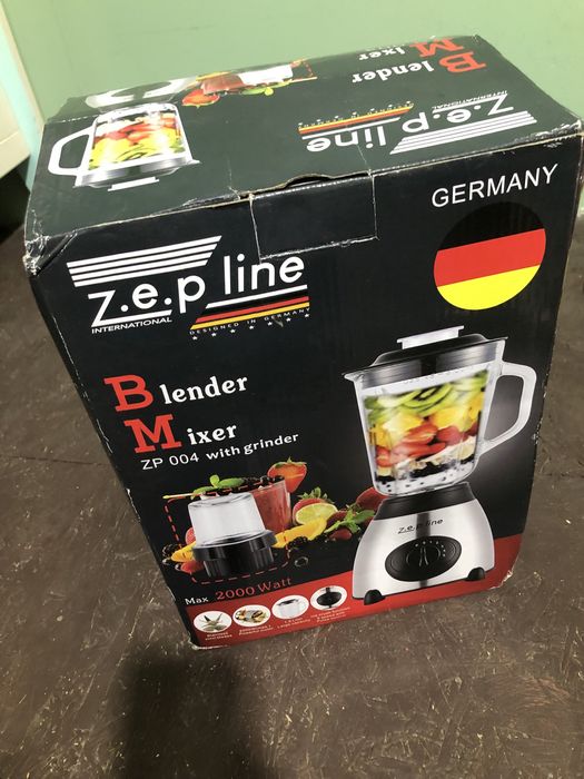 Блендер-міксер, z.e.p line 2000 watt