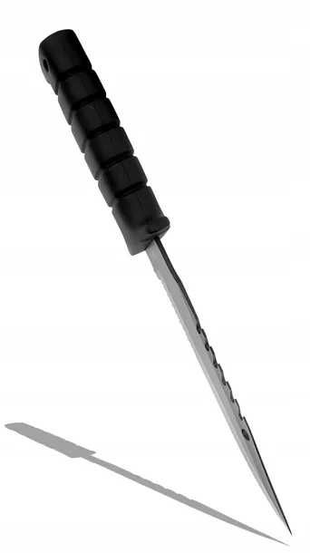 Nóż Taktyczny Rambo Piła 29cm Kabura Wojskowy Survival N293