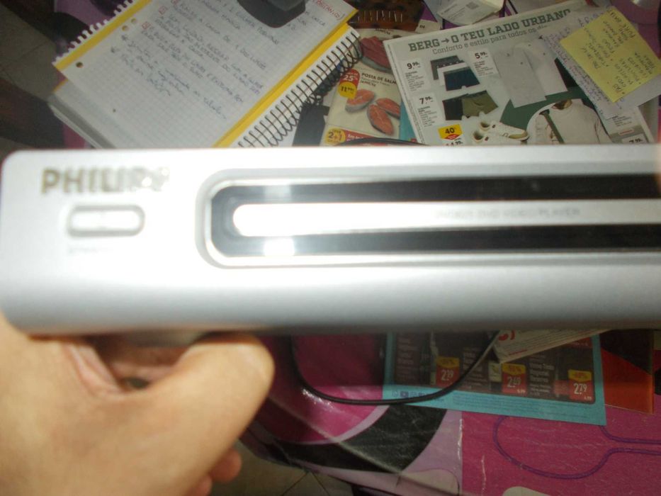 Dvd philips cinzento