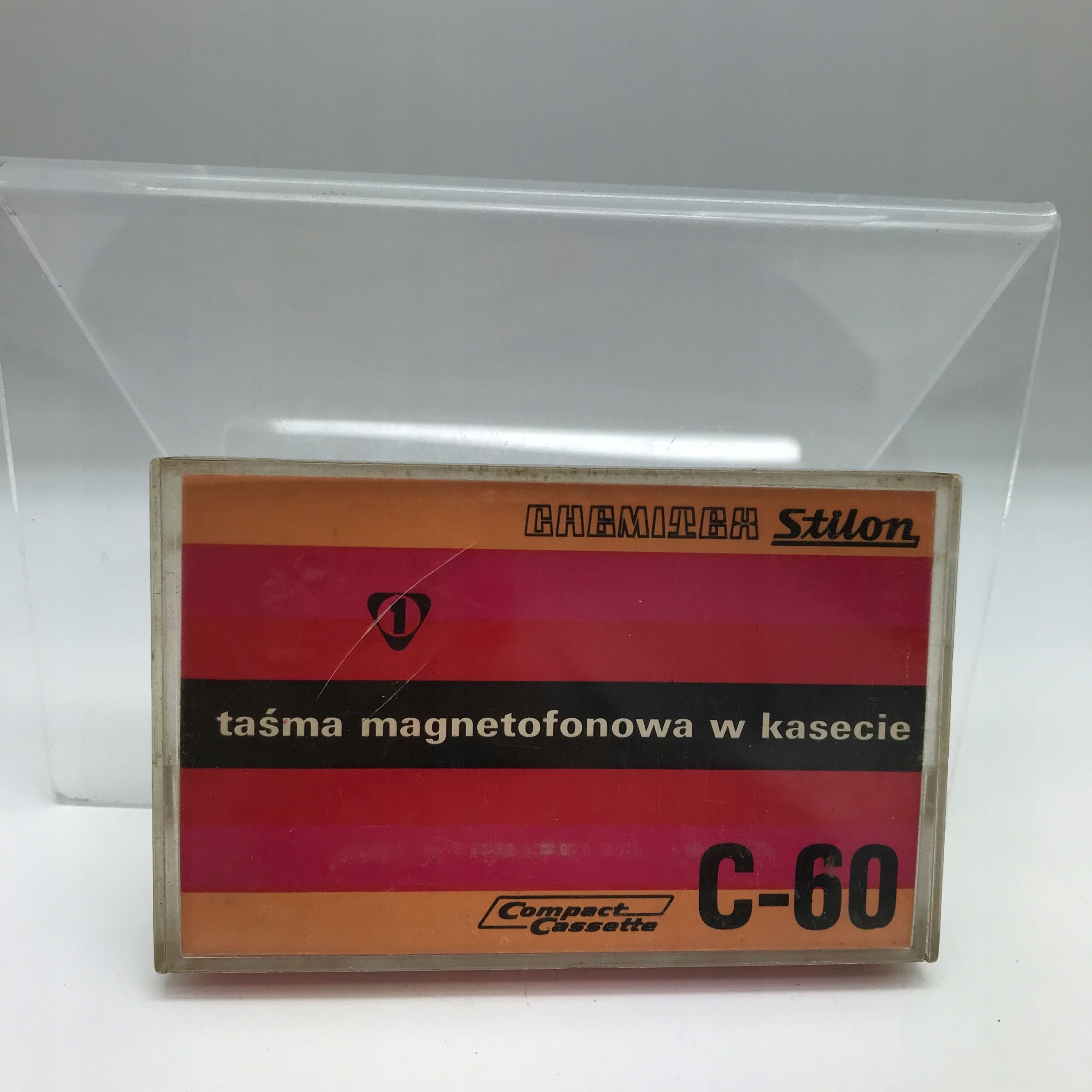 Kaseta - Kaseta magnetofonowa Stilon C60