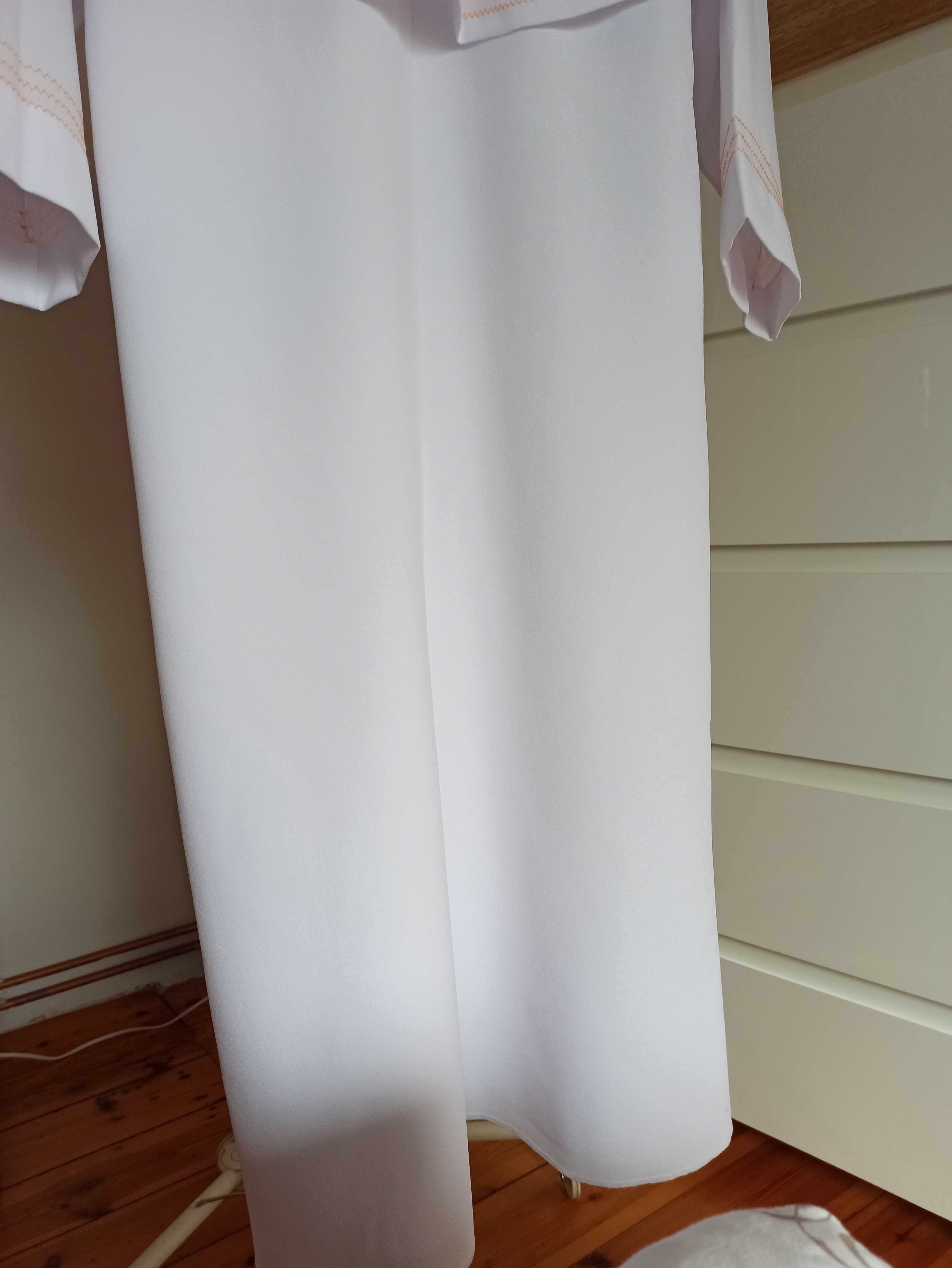NOWA Alba komunijna dla dziewczynki + pasek ze sznurka