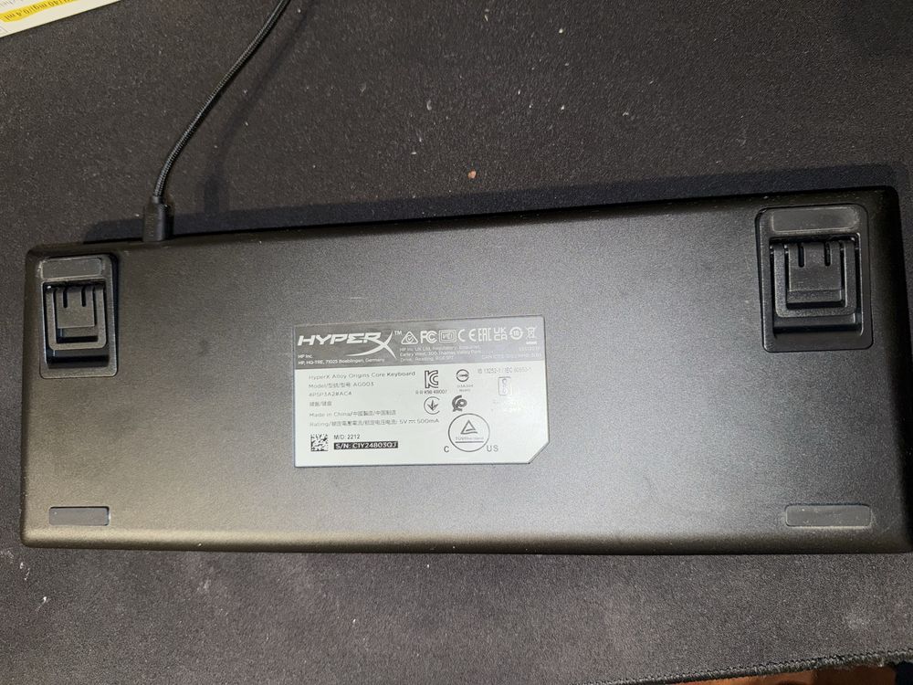 Teclado hyper X Alloy Origins Core
