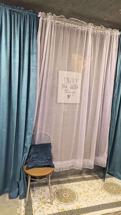 Zasłony nowe welurowe na taśmie marszczącej 145x250cm