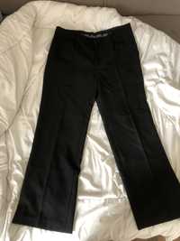spodnie garniturowe męskie czarne