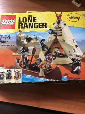 Lego 79107 The Lone Ranger Obóz Komanczów