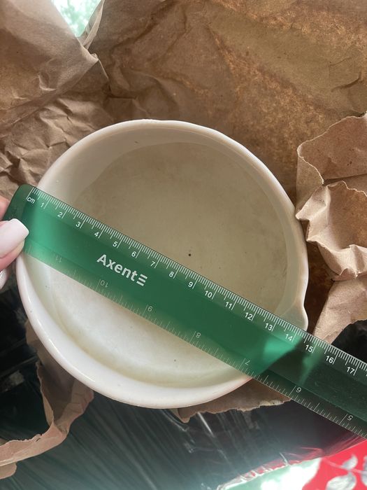 Керамическая ступка с пестиком, выпаривательная чаша