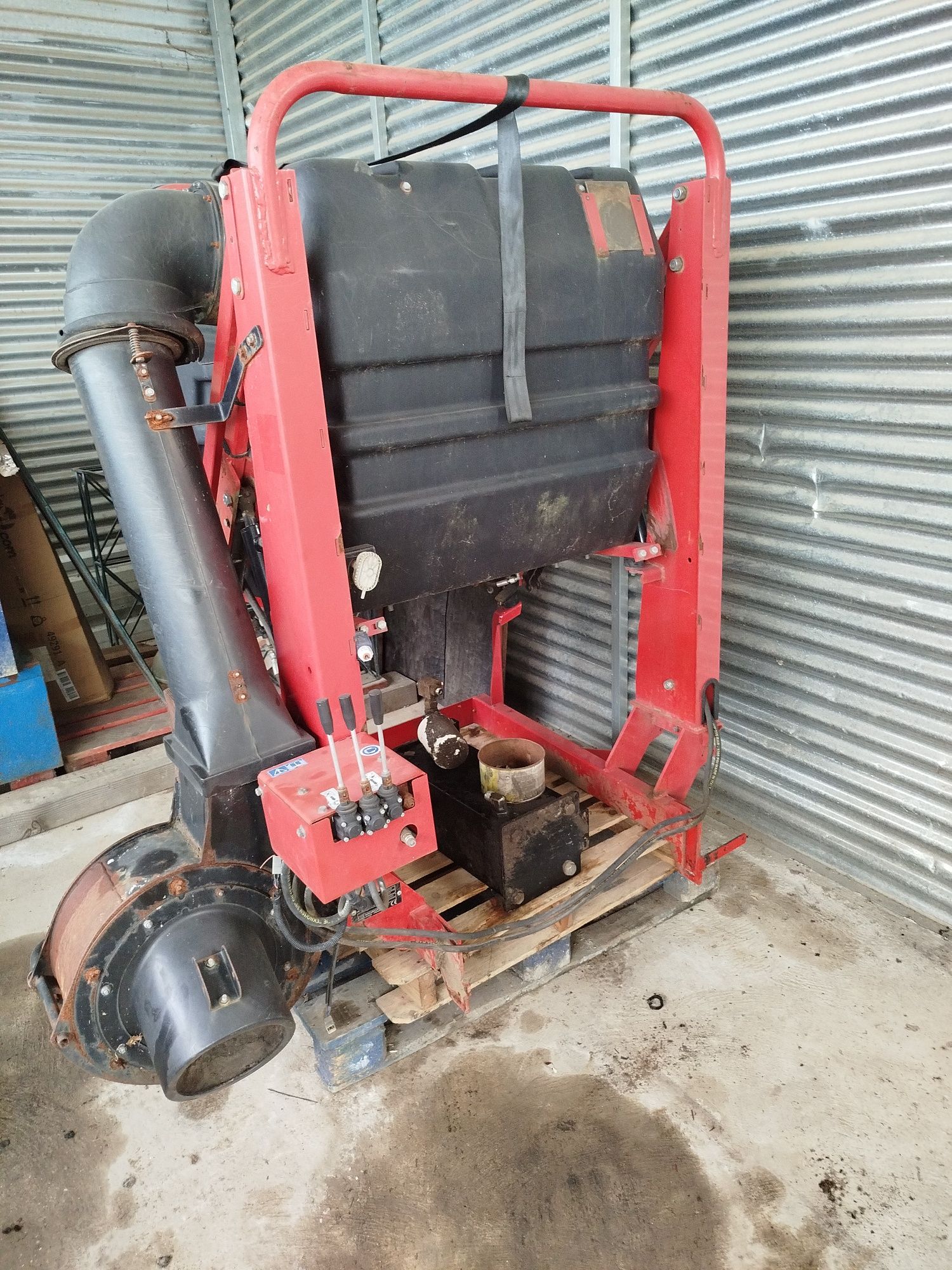 Hidráulico cesto recolha de relva trator toro