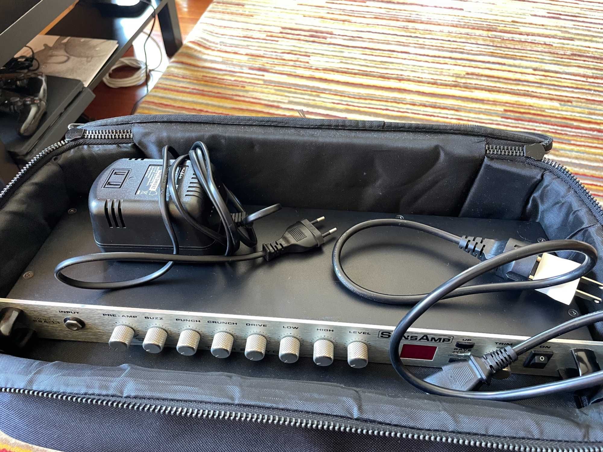 PSA-1.1 Sansamp Rack Amp Simulator + Transformador 110/220V + SoftCase